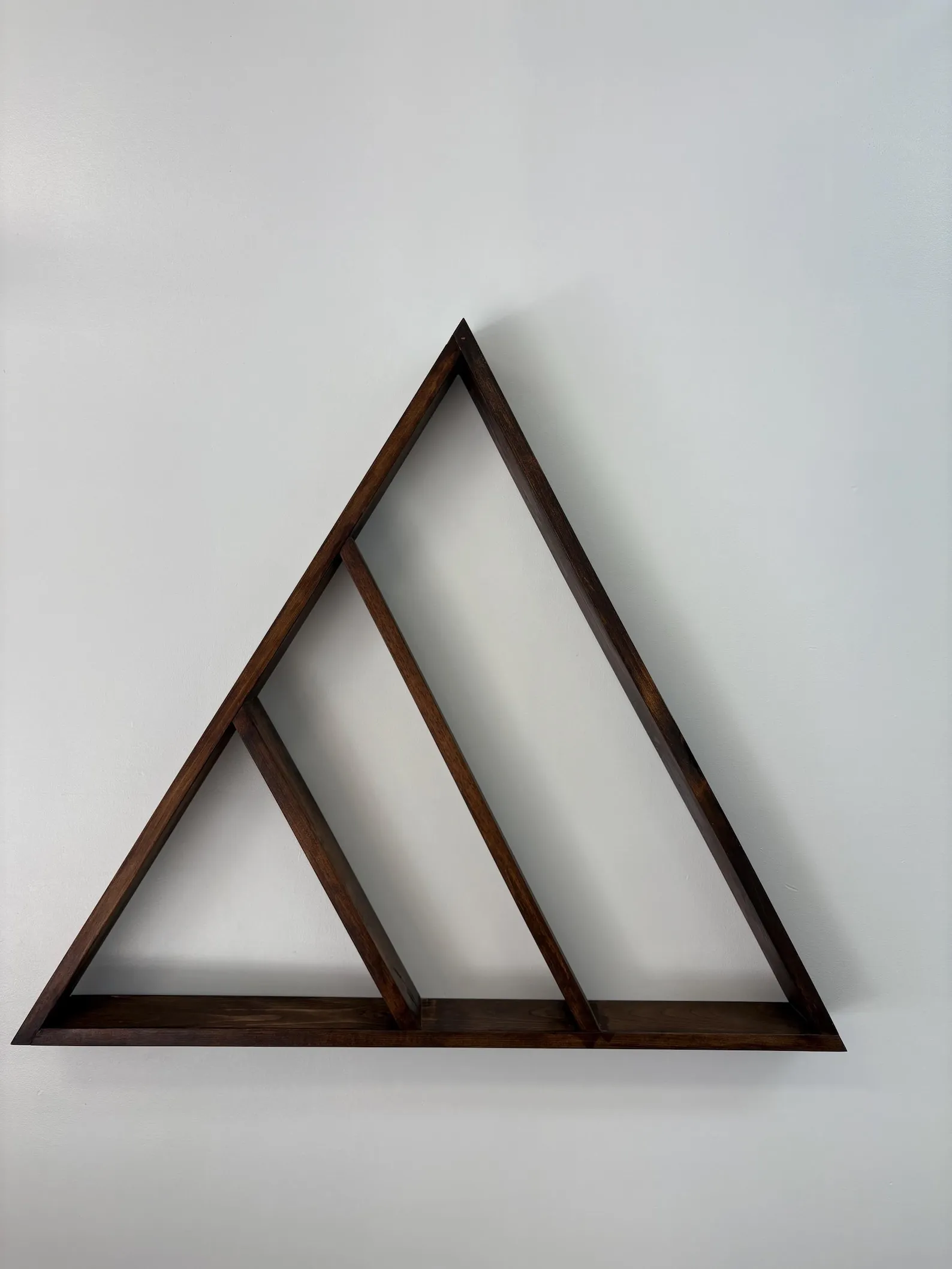 Handcrafted Triangle Shelf - Image 2